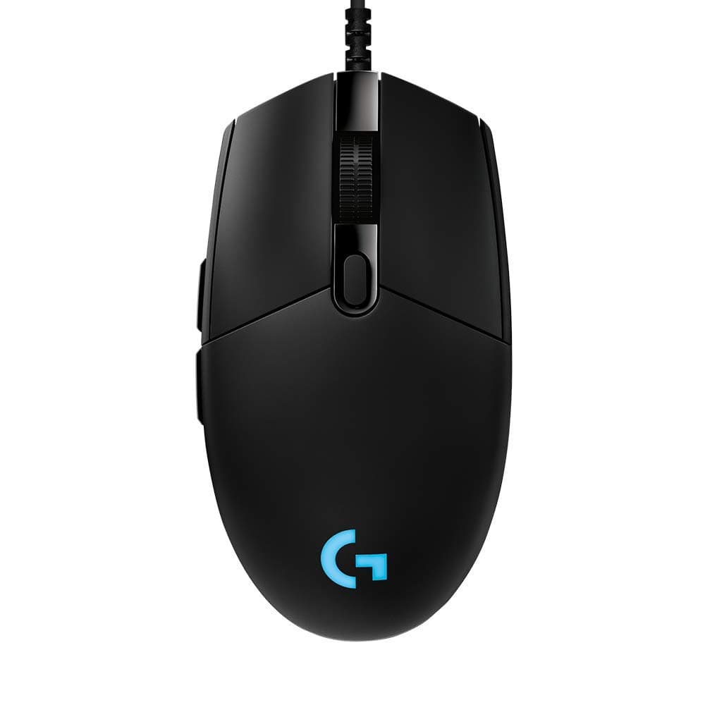 Logitech G PRO Hero Wired Gaming Mouse, 12000 DPI, RGB Lightning, Ultra Lightweight, 6 Programmable Buttons, On-Board Memory, Compatible with PC/Ma...