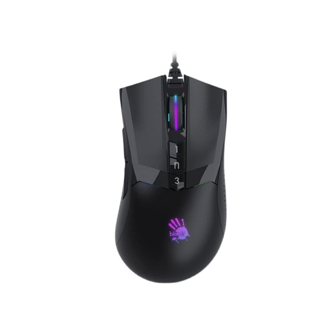 for Bloody A90 Max 10000 CPI USB Optical Gaming Mouse Colorful Glare Wired Mice