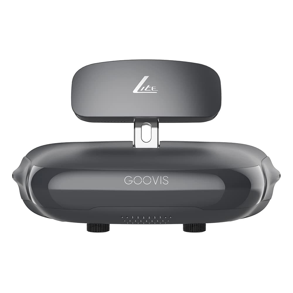 GOOVIS Lite - Personal 3D Cinema Headsets 4K OLED Display Movies Goggles Glasses Built-in Hyperopia & Myopia Lens Compatible with PC, Smart Phone, ...