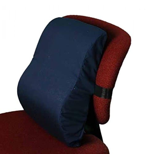 Memory Foam Lumbar, Cervical Cushion that Relieves Stress on the Neck while Working