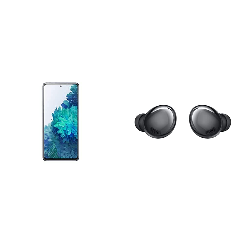 Samsung Electronics Samsung Galaxy S20 FE 256GB Factory Unlocked Cell Phone, Cloud Navy with SAMSUNG Galaxy Buds Pro, Bluetooth Earbuds(US Version)