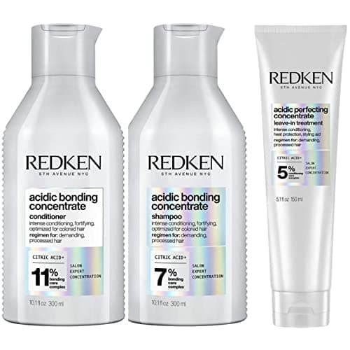 Redken Bonding Shampoo for Damaged Hair Repair | Acidic Bonding Concentrate | For All Hair Types
