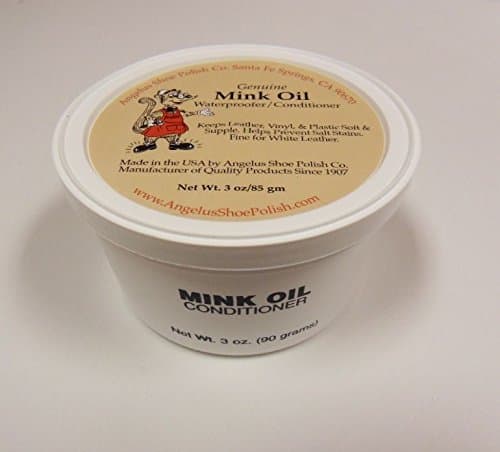 (Ship from USA) Angelus Brand Mink Oil Paste Leather Conditioner/Waterproofer 3oz (85ml) JarGWE849F EP-21RT1467