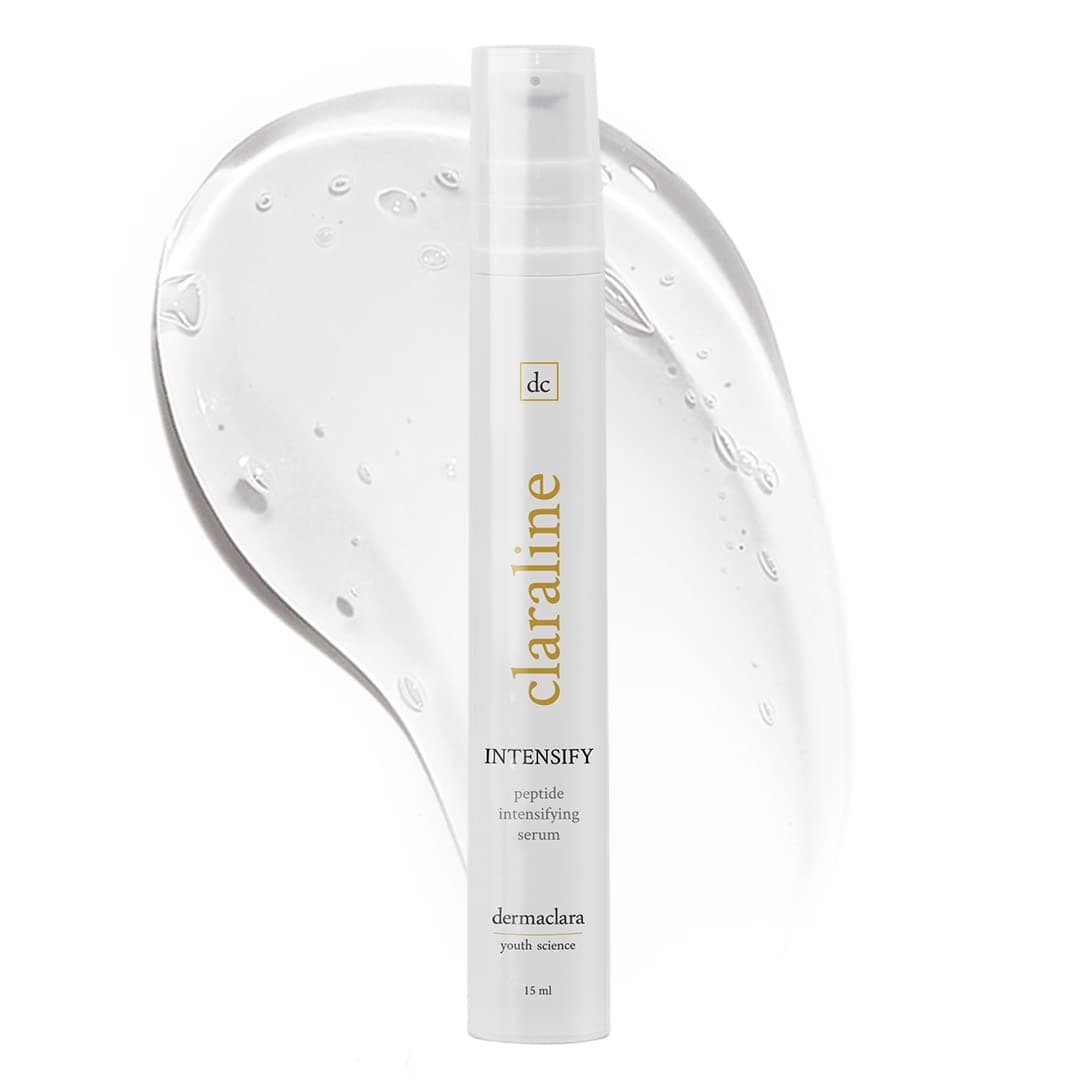 Dermaclara Claraline Peptide Fusion Serum - Rapid Anti Aging Serum For Face - Collagen Boosting Hydrating Face Serum for Smoothing Fine Lines and S...