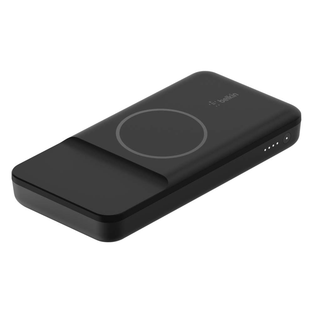Belkin Wireless Portable Charger Power Bank Compatible with MagSafe, 10000 mAh with Fast 7.5W Wireless Charging and 18W USB C Power Delivery Batter...