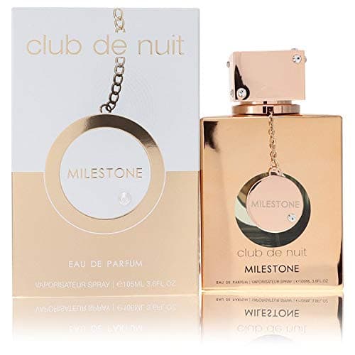 3.6 oz Eau De Parfum Spray Cologne for Men Club De Nuit Milestone Cologne By Armaf Eau De Parfum Spray 「Elegant fragrance」