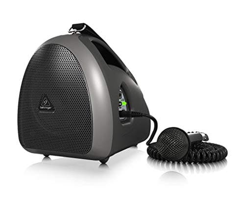 Behringer EUROPORT HPA40 40 Watt Handheld PA System with Microphone, Wireless Microphone Option and Rechargeable Battery
