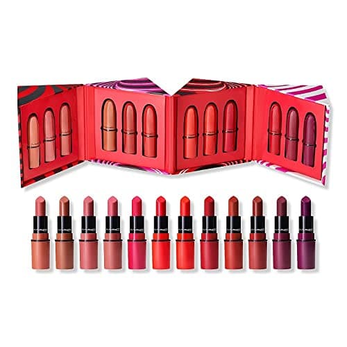 M.A.C. Hypnotizing Holiday The Ultimate Trick Mini Lipstick x 12 Vault 12 Count (Pack of 1)