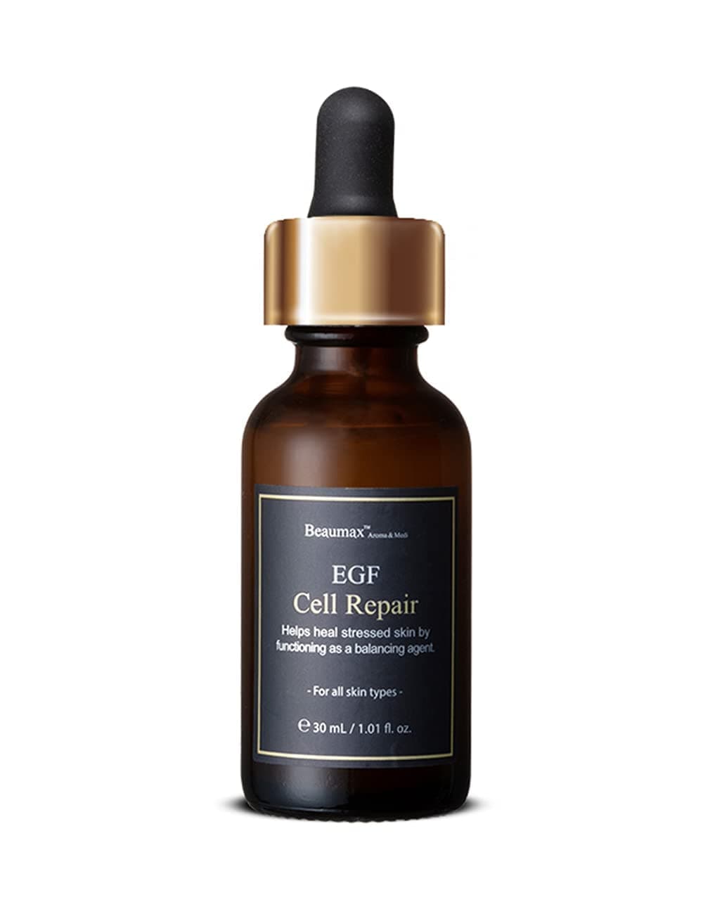 Beaumax EGF Cell Repair Serum - Skin Regeneration, Repair, Scar Reducing, Diminish Appearance of Fine Lines, Wrinkles, Acne Scars & Blemishes (1 oz)