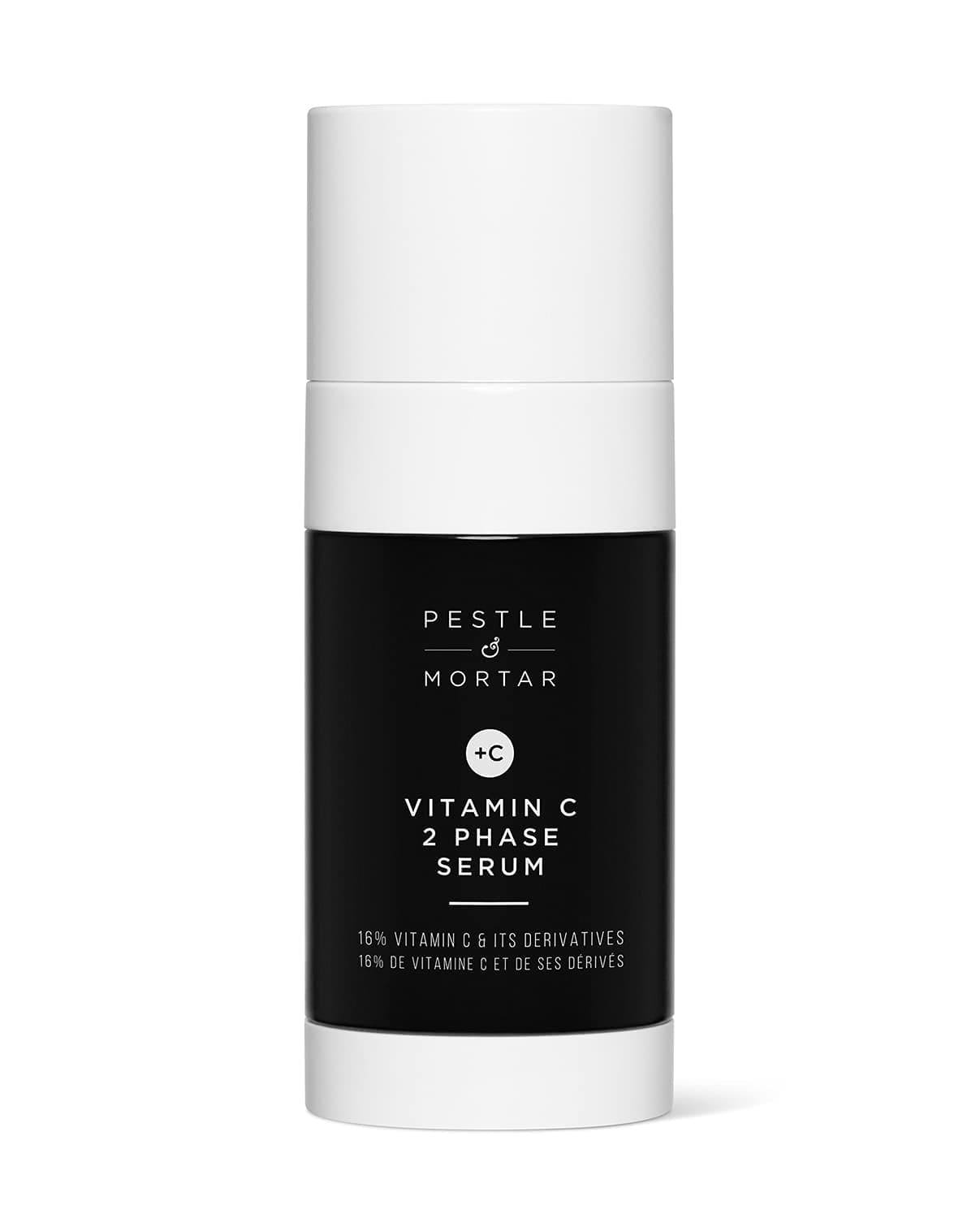 Pestle & Mortar 16% Vitamin C Serum for Face, with Hyaluronic Acid, Vitamin E & Ferulic Acid, Hydrating & Brightening Serum for Dark Spots, Anti Ag...