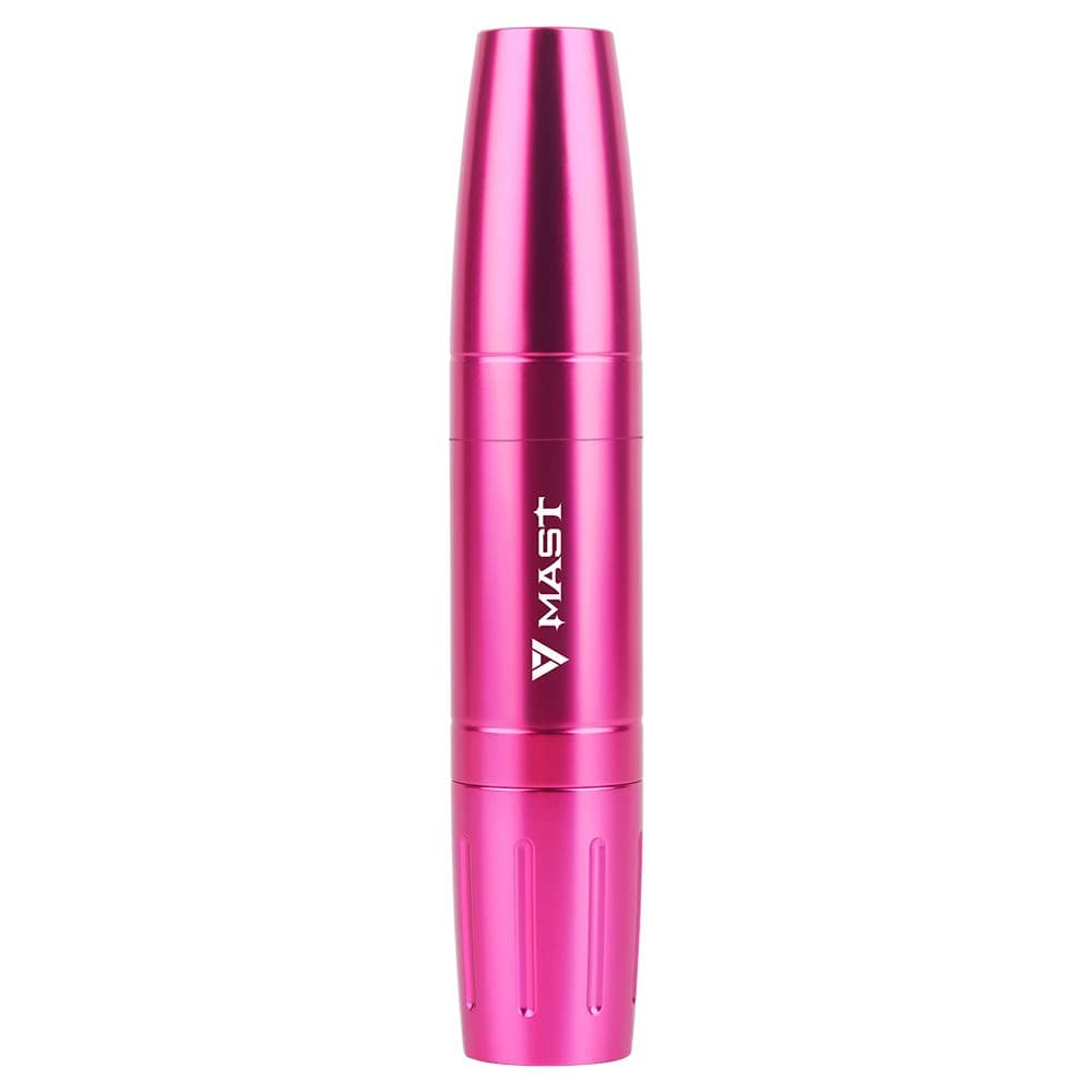 Mast Tattoo Machine Magi Pen Rotary Permanent Makeup for Lip and Eyebrows Black Color (PINK)