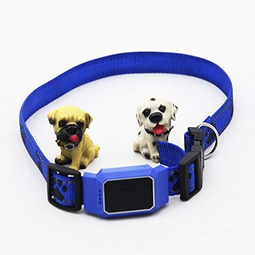 hailianhua PetFon Pet GPS Tracker, No Monthly Fee, Real-Time Tracking Collar Device, APP Control for Dogs and Pets Activity Monitor