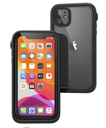 Waterproof Case for iPhone 11 with Lanyard, Clear Back, Military Grade Quality, 33ft Waterproof, 6.6ft Drop Proof, Built-in Screen Protector, Retai...