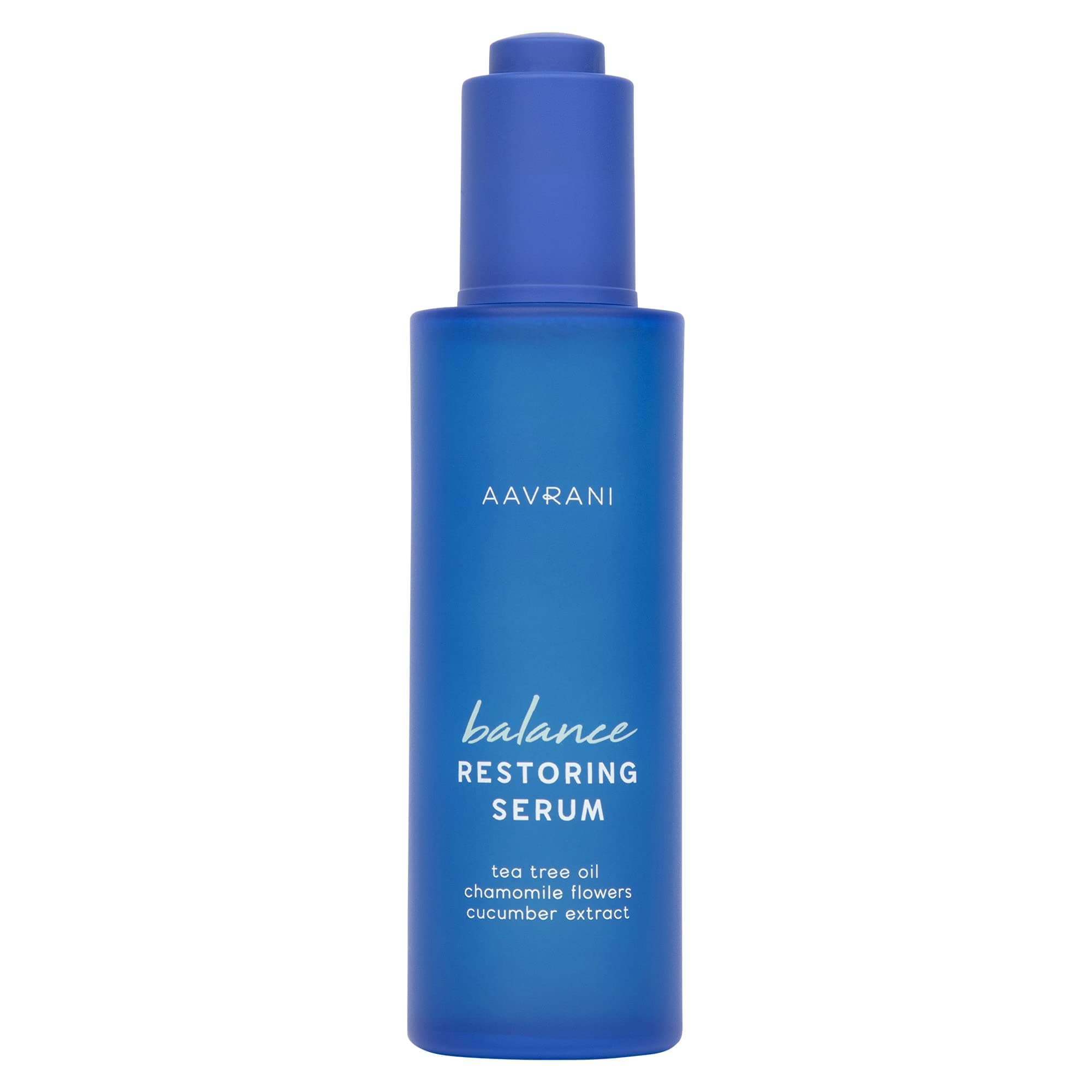 AAVRANI Balance Restoring Serum, Alcohol-Free Facial Toner with Natural Tea Tree Oil, Cucumber, Chamomile and Witch Hazel to Reduce the Appearance ...