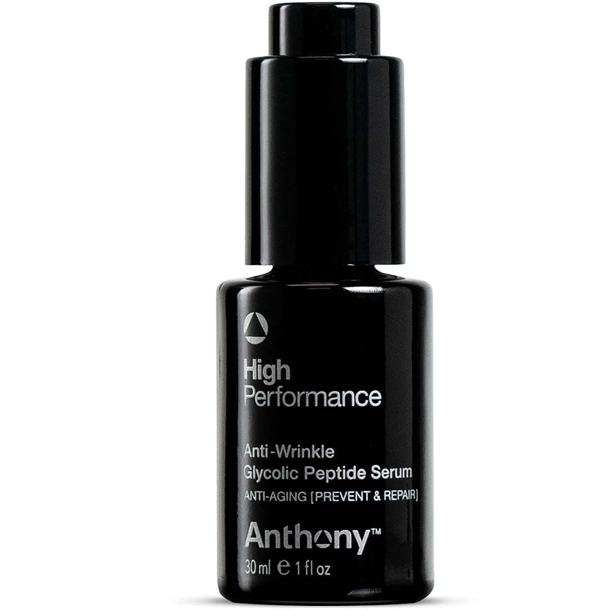 Anthony Anti-Wrinkle Glycolic Peptide Serum, 1 Fl Oz. Contains Glycolic Acid, Peptides, Biotin, Pullulan, and Algae Extract, Anti-Aging Lifting, Ti...