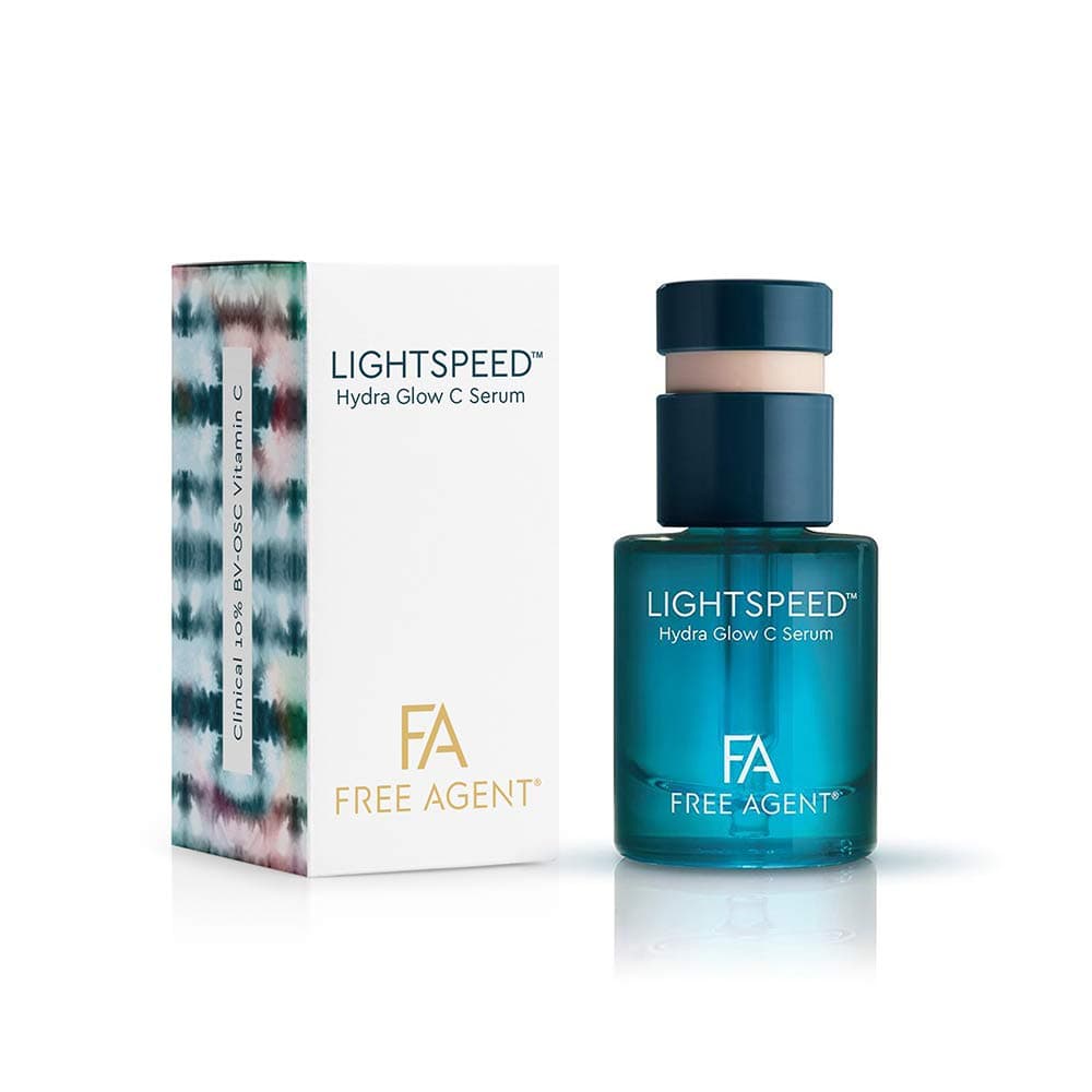 LIGHTSPEED Vitamin C Serum + Squalane | Anti-Aging | Brightening | Hydrating, Moisturizing | Dark Spots, Scarring & Wrinkles | Boosts Collagen | Se...