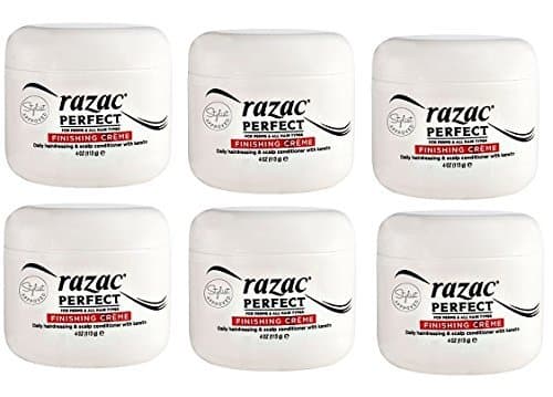 Razac Perfect for Perms Finishing Creme Daily Hairdressing and Scalp Conditioner, 4 Ounce (6 Pack)