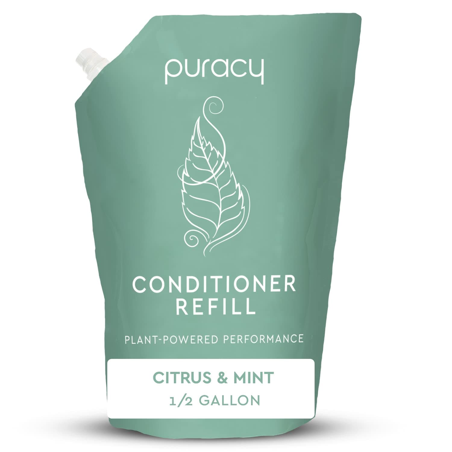 Puracy Natural Conditioner Refill, 64 Ounce, Dimethicone-Free, Hair Stays Cleaner & Silkier Longer with LexFeel N5, Color-Safe, ½ Gallon