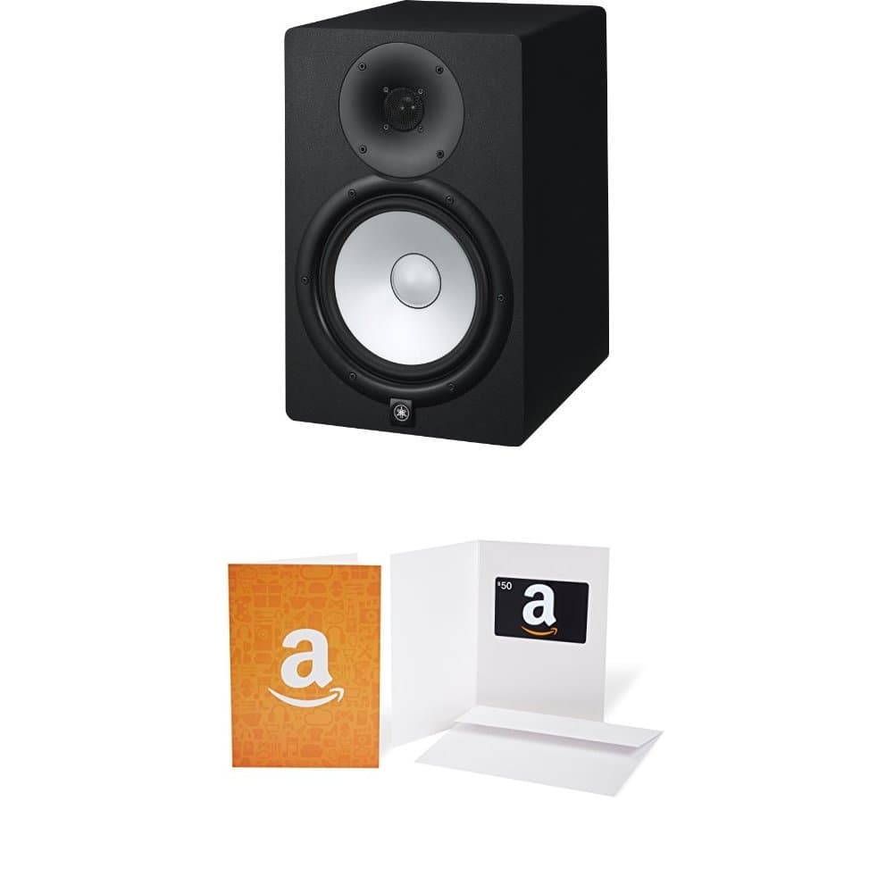 Yamaha HS8 Studio Monitor, Black with $50 Amazon.com Gift Card