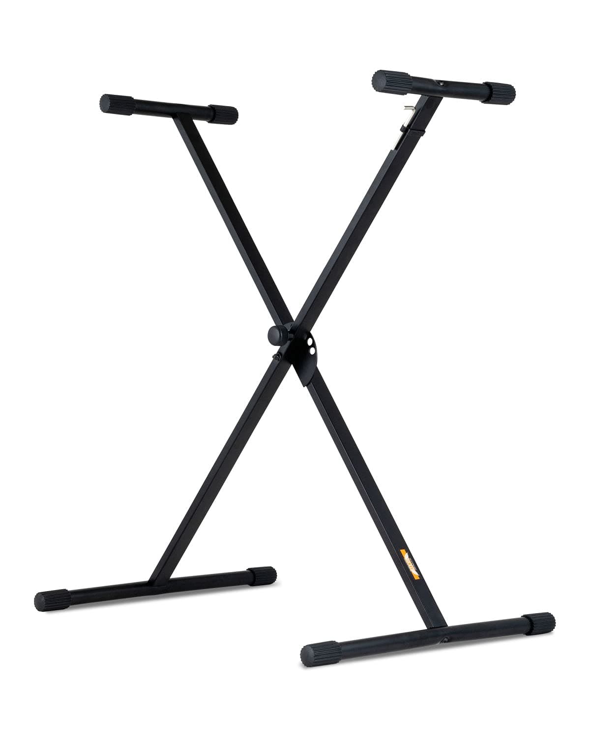 Stage Rocker Single-X Style Classic Folding Keyboard & Digital Piano Stand, Adjustable Width & Height, Durable & Sturdy, Easy to Assemble for Trave...