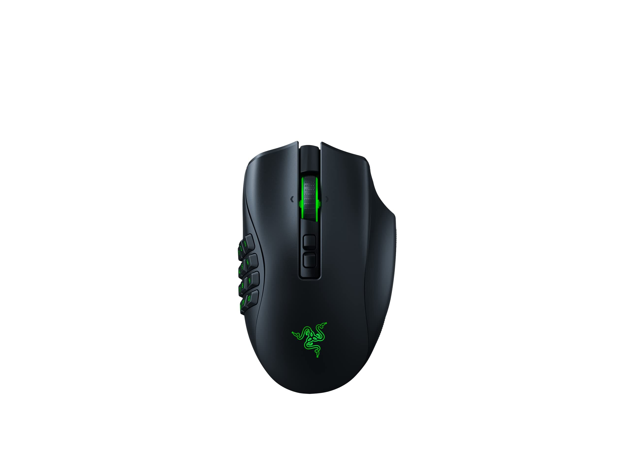 Razer Naga Pro - Modular Wireless Gaming Mouse with Interchangeable Side Panels (19 + 1 Programmable Buttons, Optical Mouse Switch, 20K DPI Focus+ ...