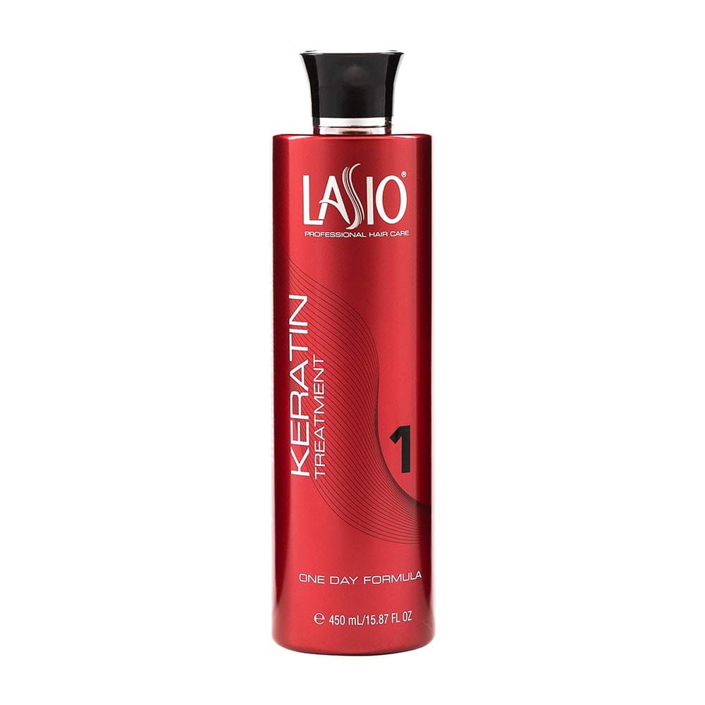 Lasio Keratin One Day Formula15.87 Fl. Oz., Infused with Amber Extract, Eliminates 100% Frizz and 90% curls, Lightweight Conditioner