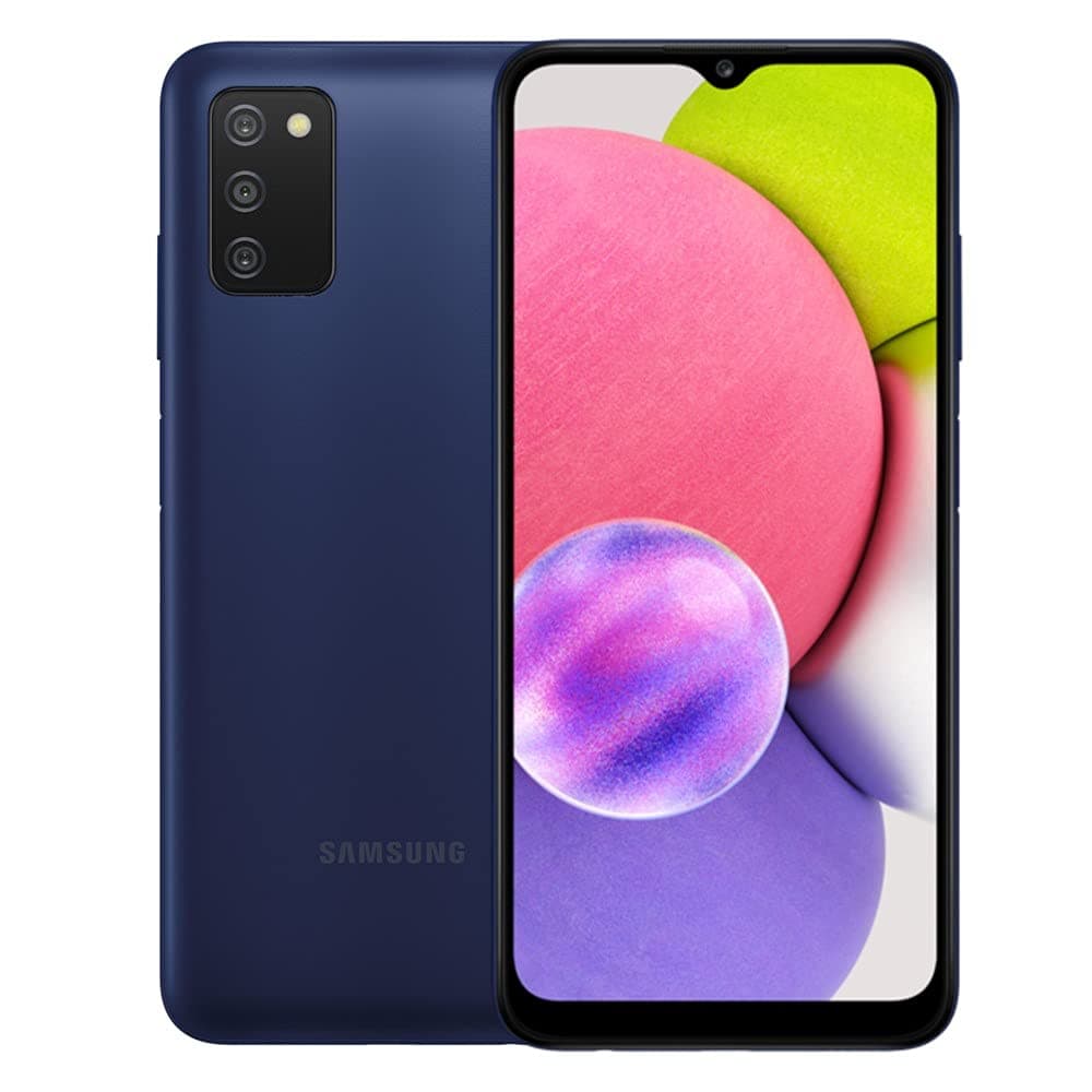 Samsung Galaxy A03s (A037M) 64GB Dual SIM, GSM Unlocked, (CDMA Verizon/Sprint/Boost Not Supported) Smartphone Latin American Version No Warranty (B...