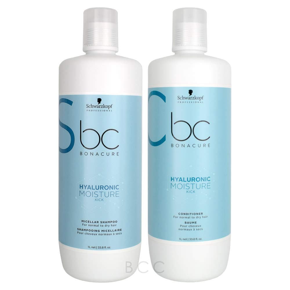 Schwarzkopf BC Bonacure Moisture Kick Shampoo And Conditioner (33 oz/each)