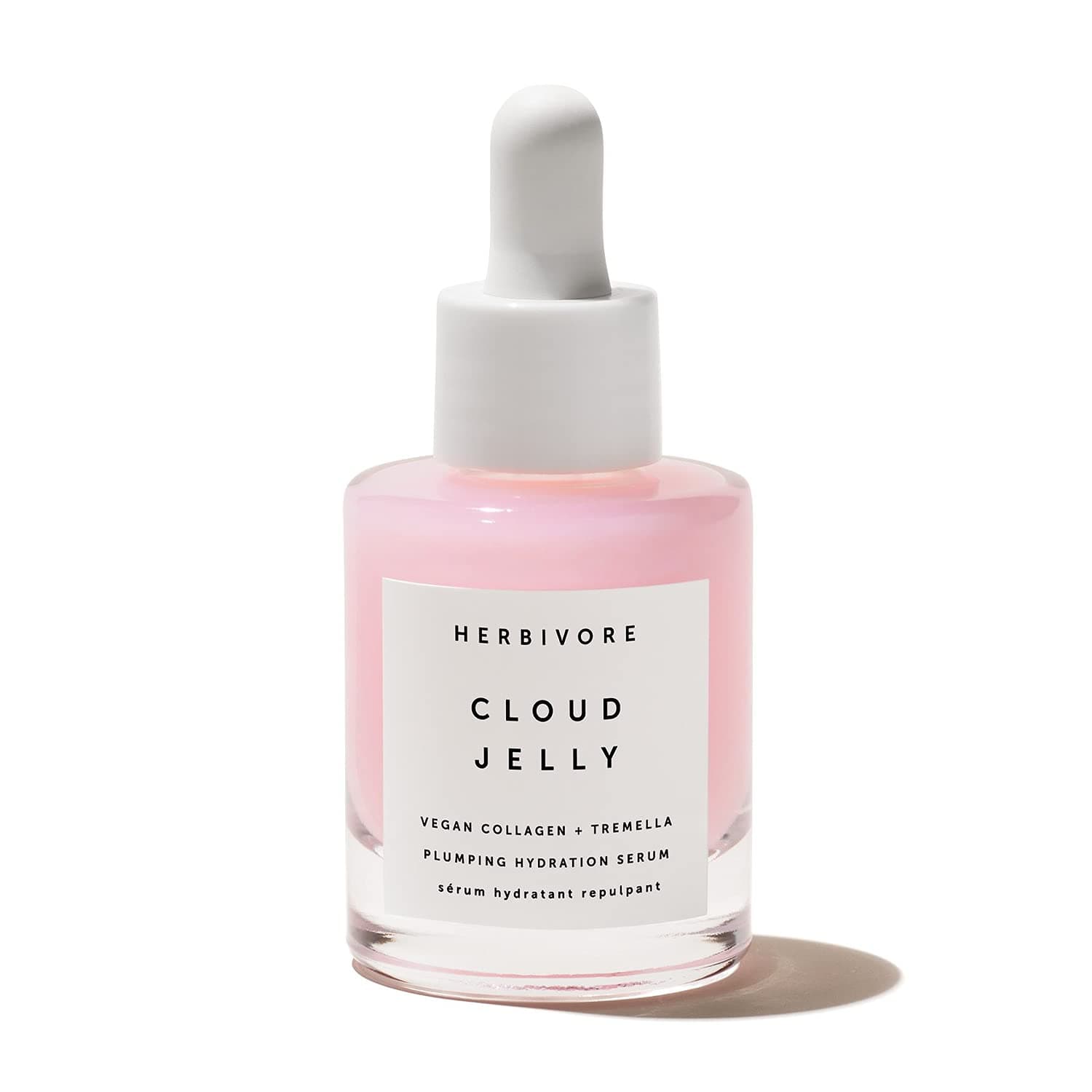 Herbivore - Natural Cloud Jelly Pink Plumping Hydration Serum With Vegan Collagen | Truly Natural, Clean Beauty (1 oz | 30 ml)
