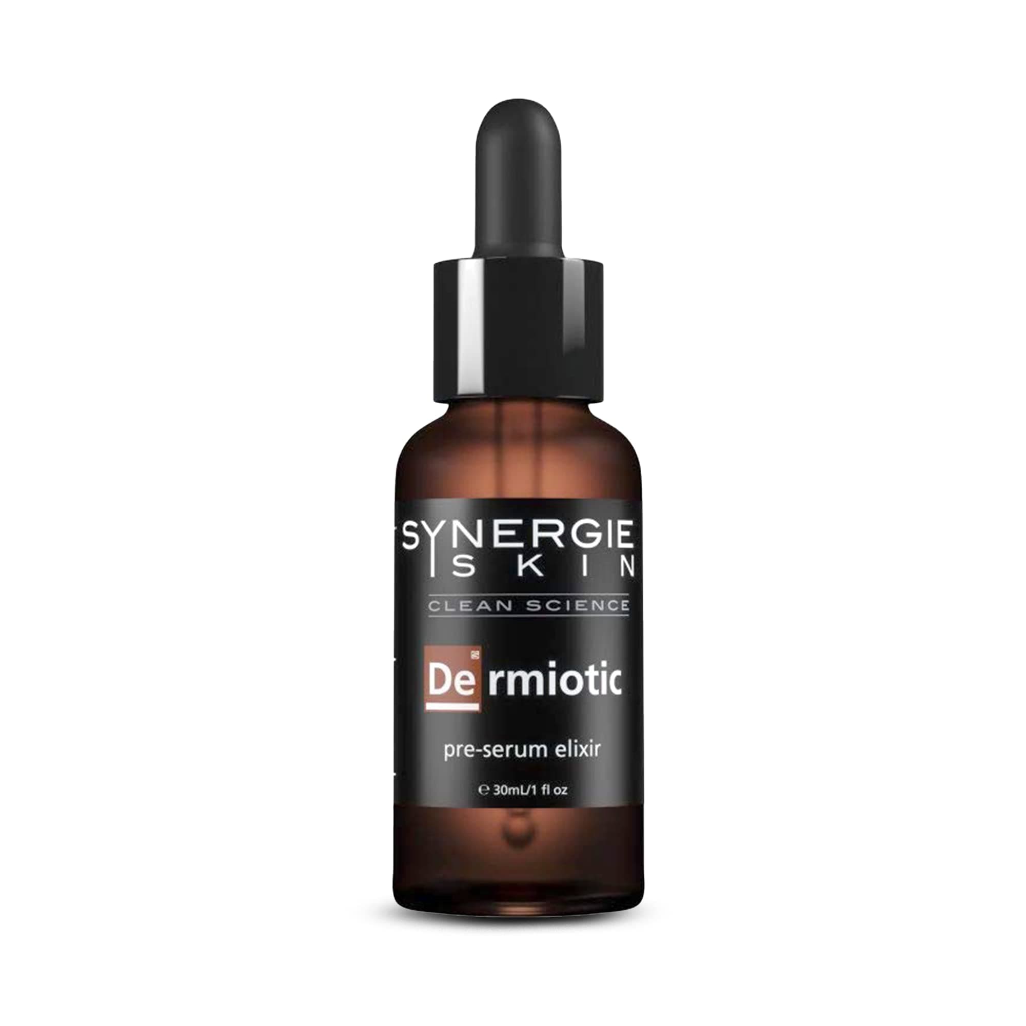 Synergie Skin - Dermiotic Prebiotic and Probiotic Elixir, Toner Alternative, Pre-Face Serum and Moisturiser Essential, Use Before Serum for Oily Sk...
