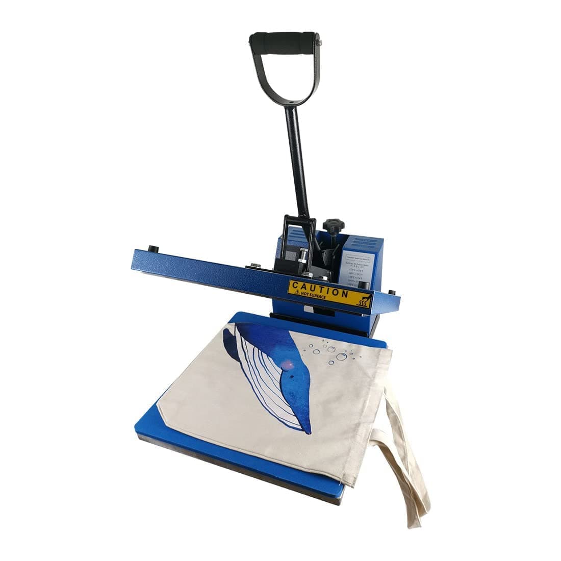 Bettersub 15x 15 Print T-Shirt Machine DIY Digital Industrial Quality Heat Press Machine Clamshell Transfer Sublimation Print Press Machine Ocean Blue
