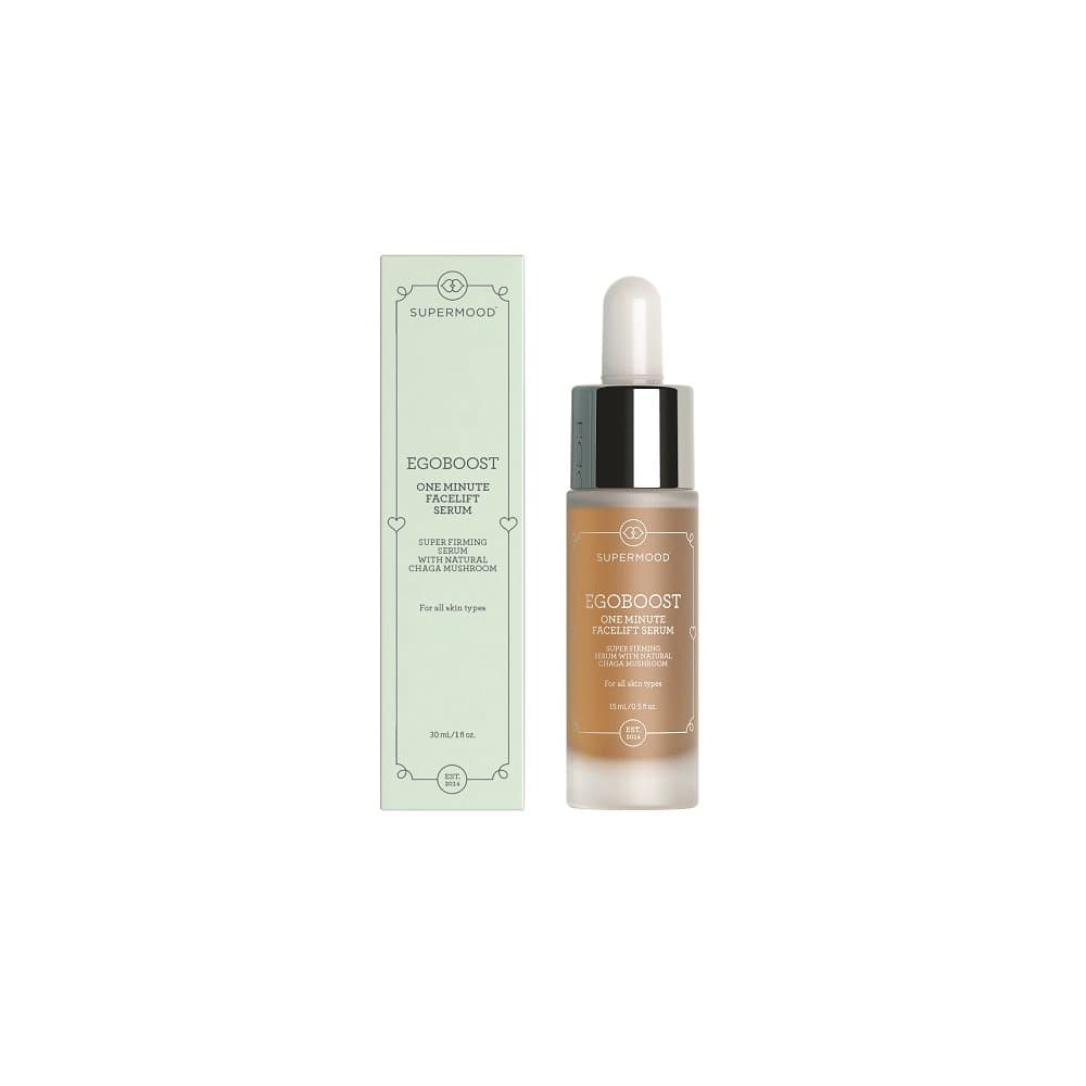 Supermood Egoboost One Minute Anti Aging-Wrinkle Facial Facelift Serum, 1 Ounce