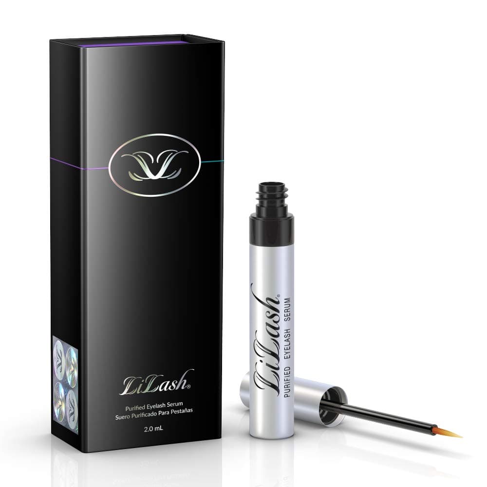 LiLash Purified Eyelash Physician-Formulated Serum for Fuller & Longer Looking Eyelashes | Natural Eyelash Enhancer Safe for Sensitive Eyes & Conta...