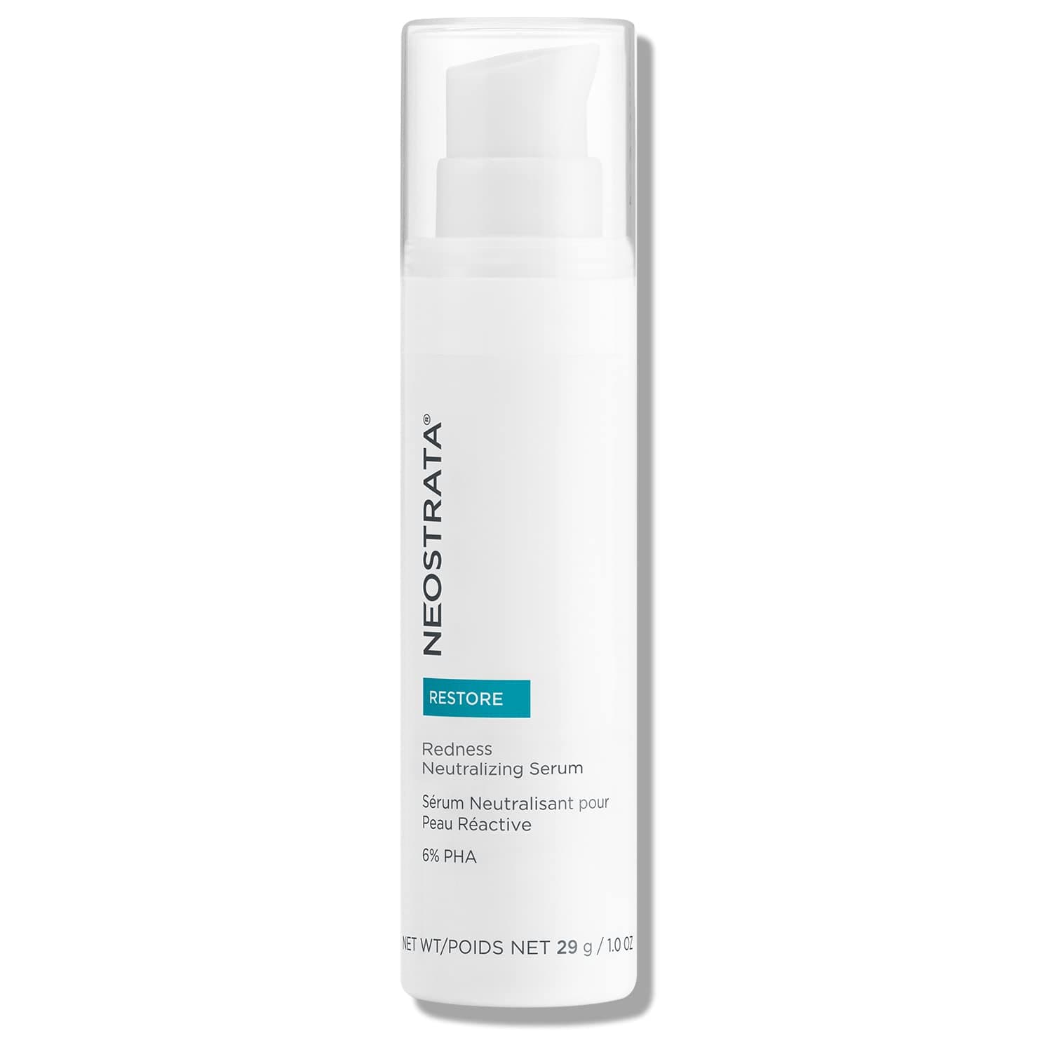 NEOSTRATA Reactive Skin Neutralizing Serum Soothing, Hydrating & Cooling Concentrate For Face Oil-Free Fragrance-Free, 29 g.