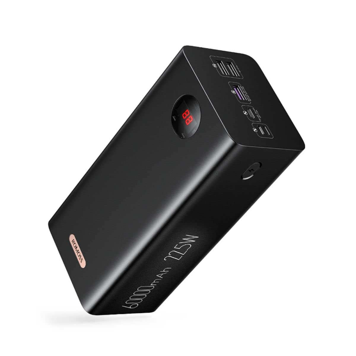 ROMOSS 60000mAh High Capacity Power Bank, 22.5W Max PD 3.0 Fast Charging Portable USB C Battery Packs with 4 Outputs & 3 Inputs & LCD Display, Rech...