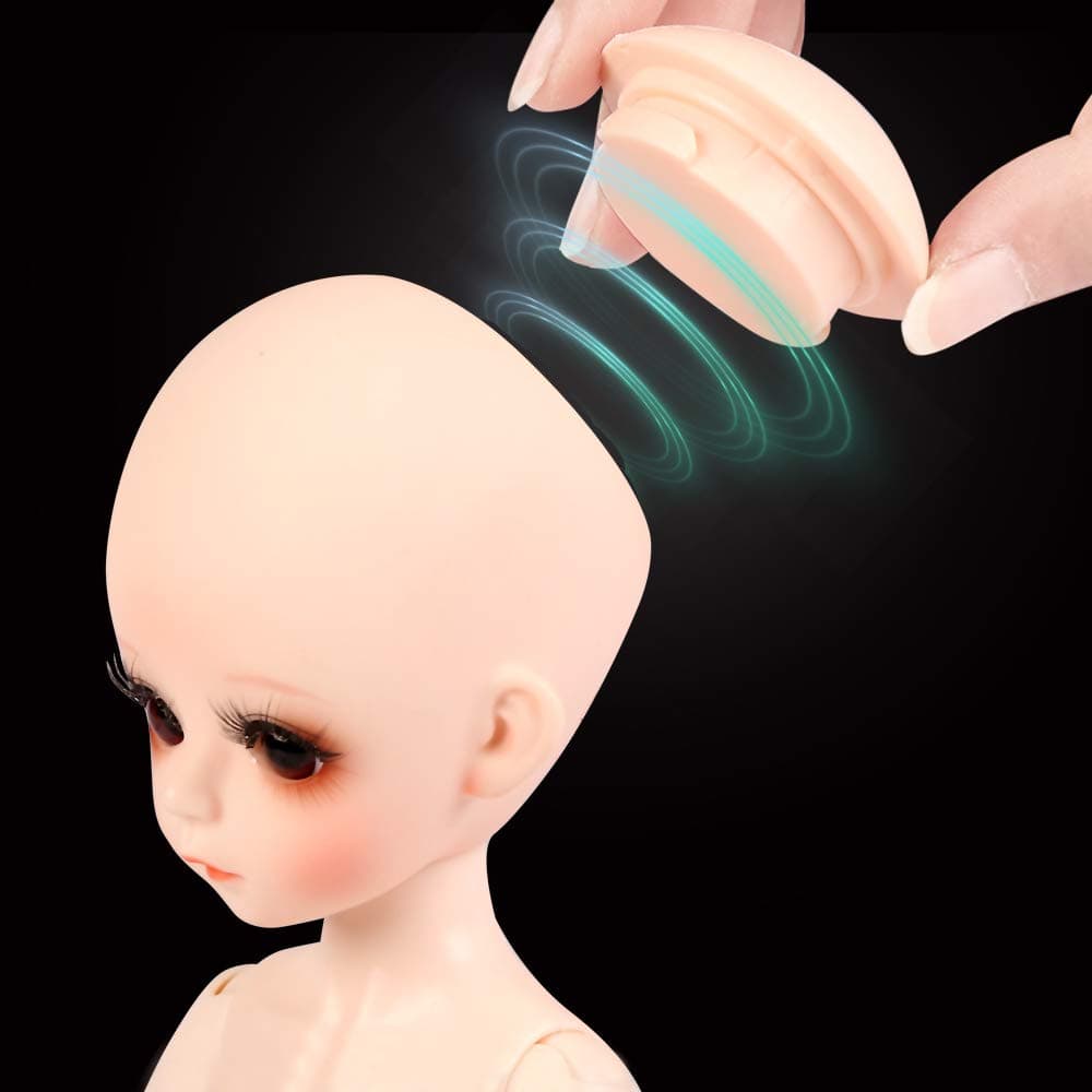 UCanaan Customized 1/6 BJD Doll 12 Inch Ball Jointed Dolls + Basic Makeup +Free to Change Eyes DIY Dolls