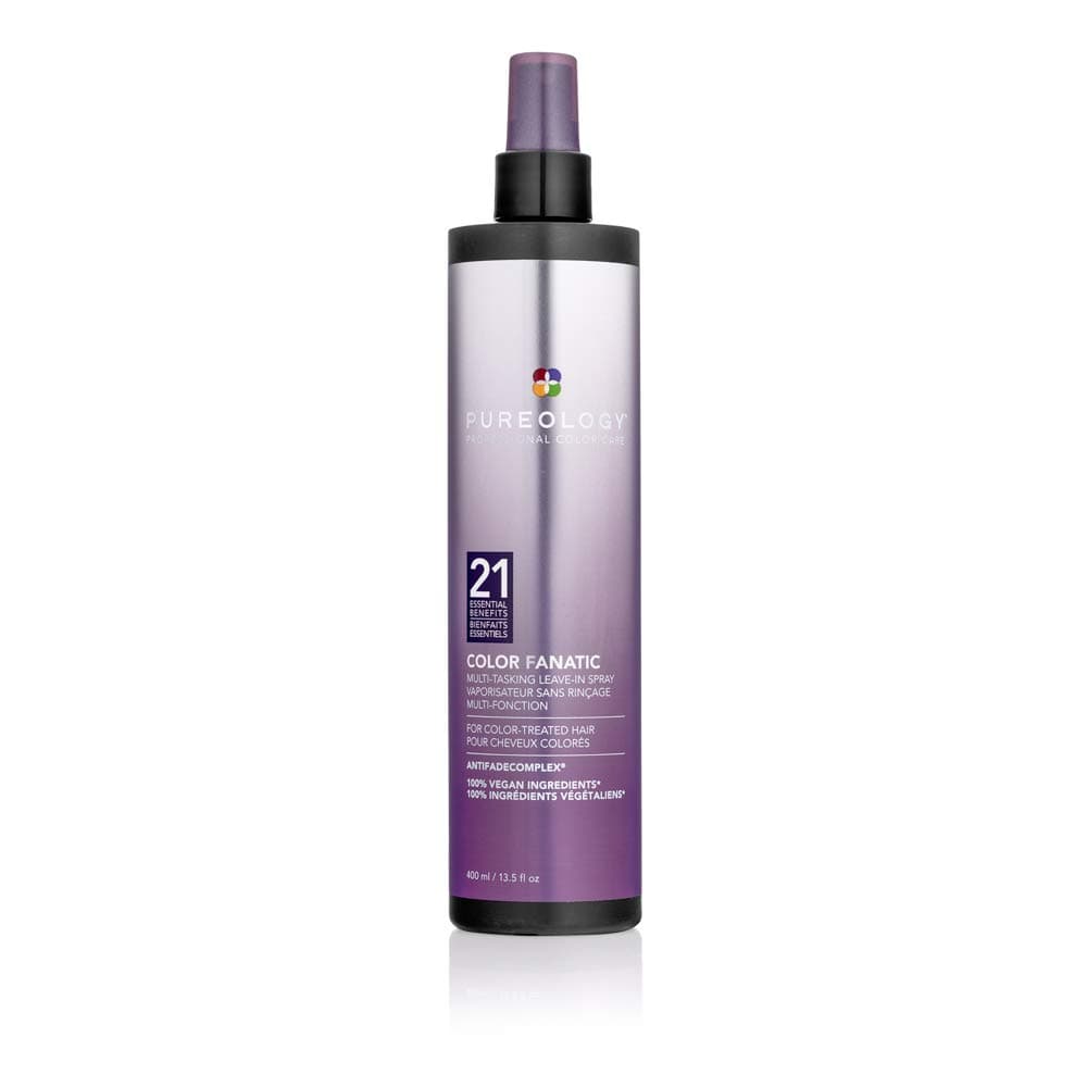 Pureology Color Fanatic Leave-in Conditioner Hair Treatment Detangler Spray | Protects Hair Color From Fading | Heat Protectant | Vegan