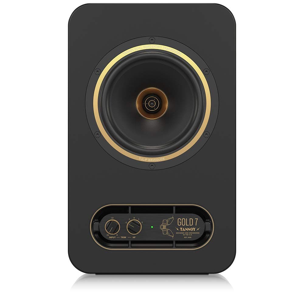Tannoy GOLD 7 Premium 300 Watt Bi-Amplified Nearfield Studio Reference Monitor with Proprietary 6.5" Dual Concentric Point Source Technology