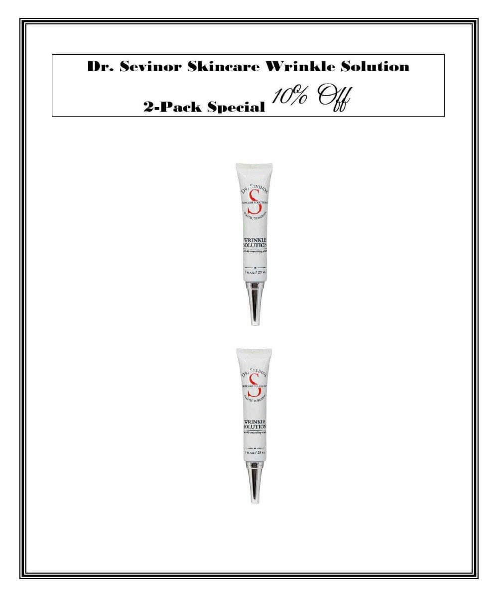 SAVE 10% Dr Sevinor Genuine Wrinkle Solution Wrinkle Smoothing Tinted Serum 2 fl oz 2-PACK SPECIAL $AVE 10% Feel the Confidence! Sold by Dr.Sevinor