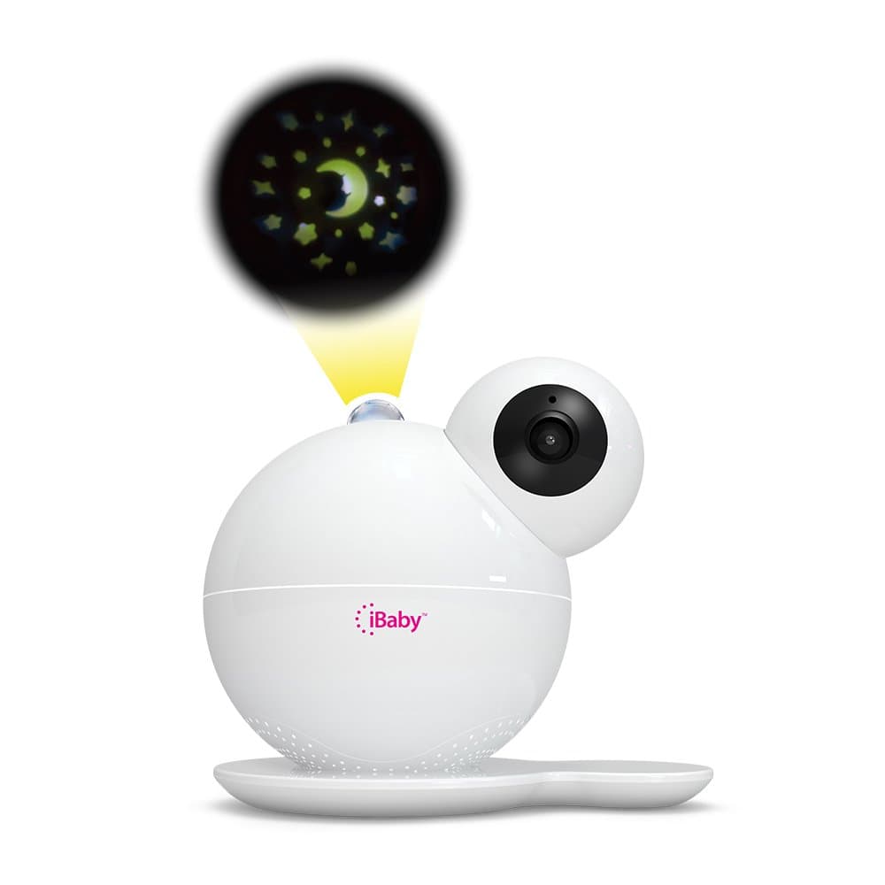 iBaby Smart WiFi Baby Monitor, 1080P Full HD Camera, Temperature and Humidity Sensors, Motion and Cry Alerts, Moonlight Projector, Remote Pan and T...