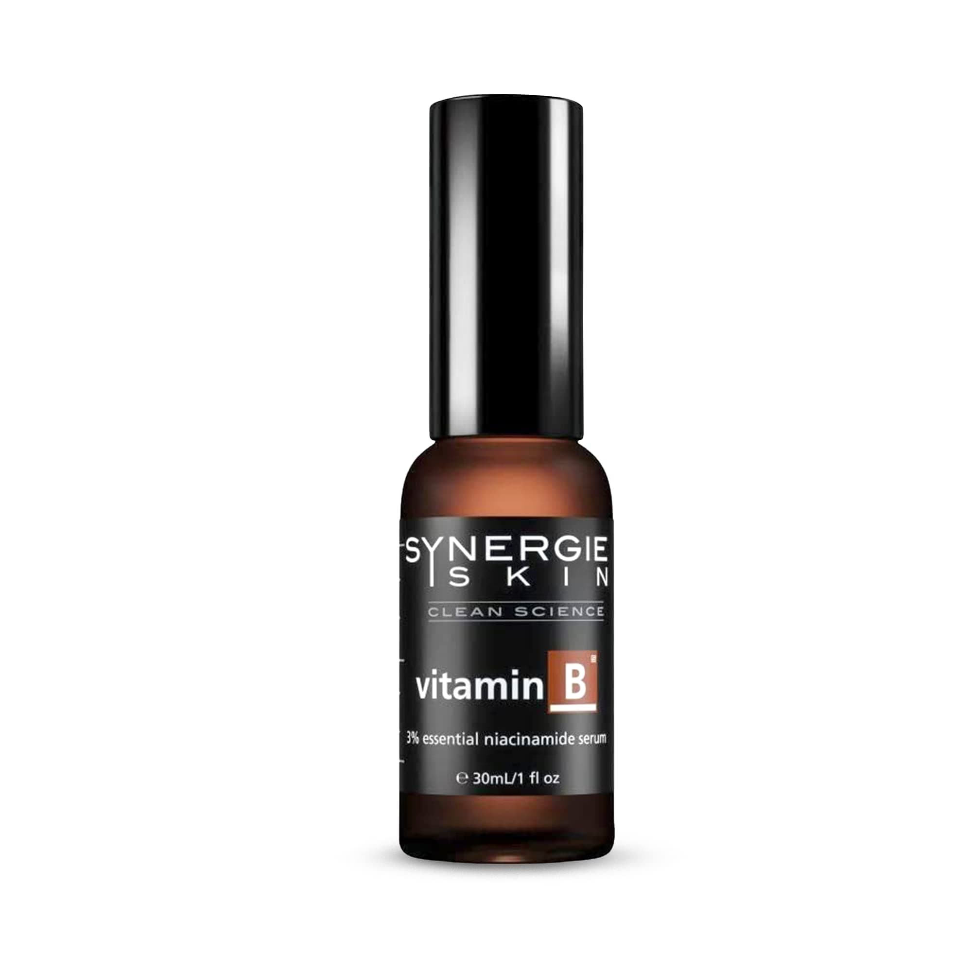 Synergie Skin – Vitamin B, Face and Eye Serum with Vitamin B5, 13% Niacinamide Serum, Pore Minimizer, Reduces Fine Lines and Wrinkles, Serum for Un...