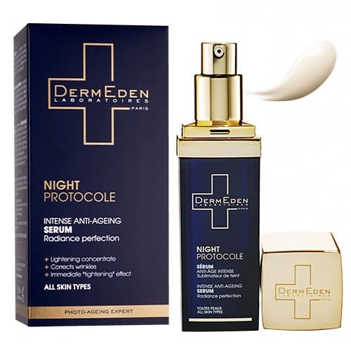 DERMEDEN NIGHT PROTOCOLE INTENSE ANTI-AGEING SERUM 30ML …