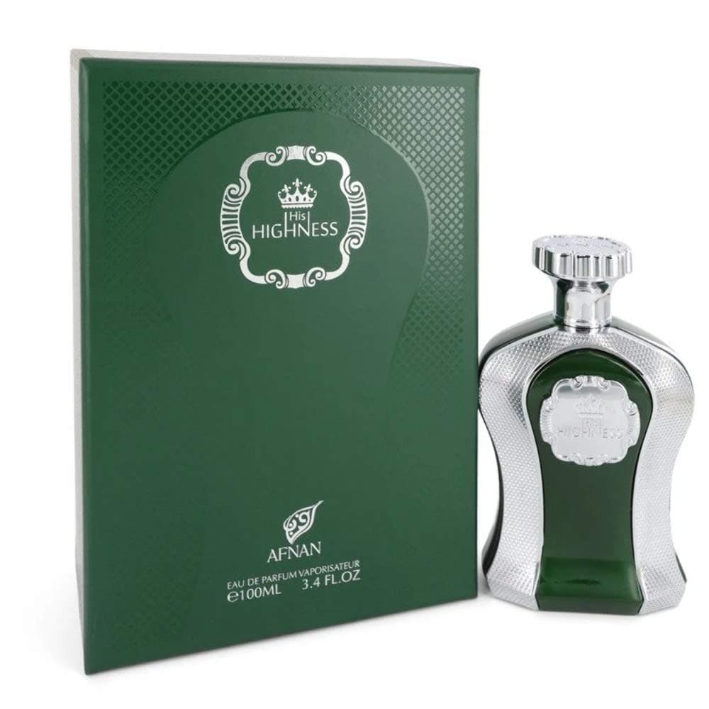 His Highness Green Cologne by Afnan 3.4 oz Eau De Parfum Spray for Women