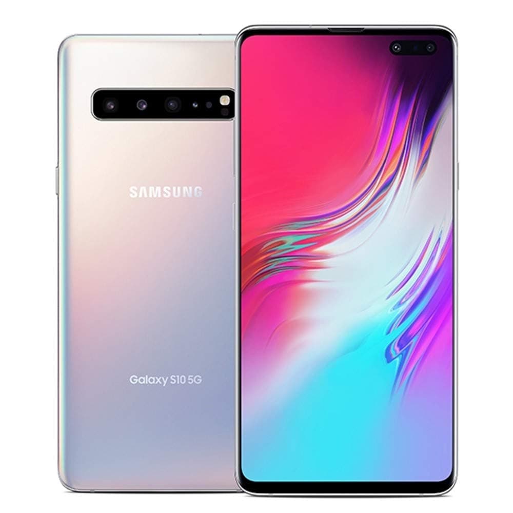 Samsung Galaxy S10 5G (256GB, 8GB RAM) 6.7" AMOLED, Snapdragon 855, IP68 Water Resistant, 5G Volte GSM T-Mobile Unlocked (AT&T, Metro, Straight...