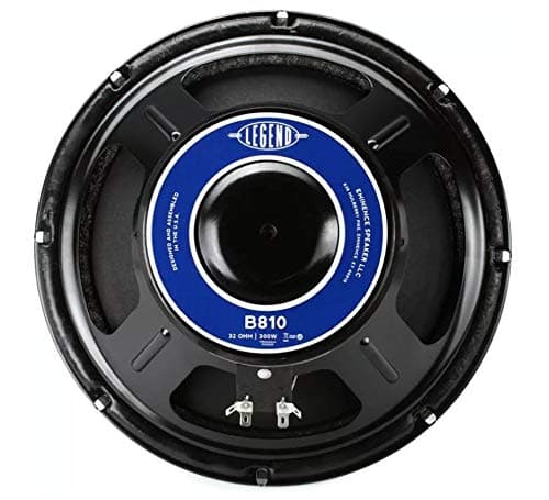 Eminence Legend B810 10" Bass Amplifier Speaker, 300 Watts at 32 Ohms