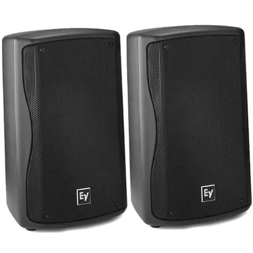 EV Electro Voice ZX1-90 Black Compact 8" DJ PA Monitor Speakers PAIR (2) ZX1 NEW