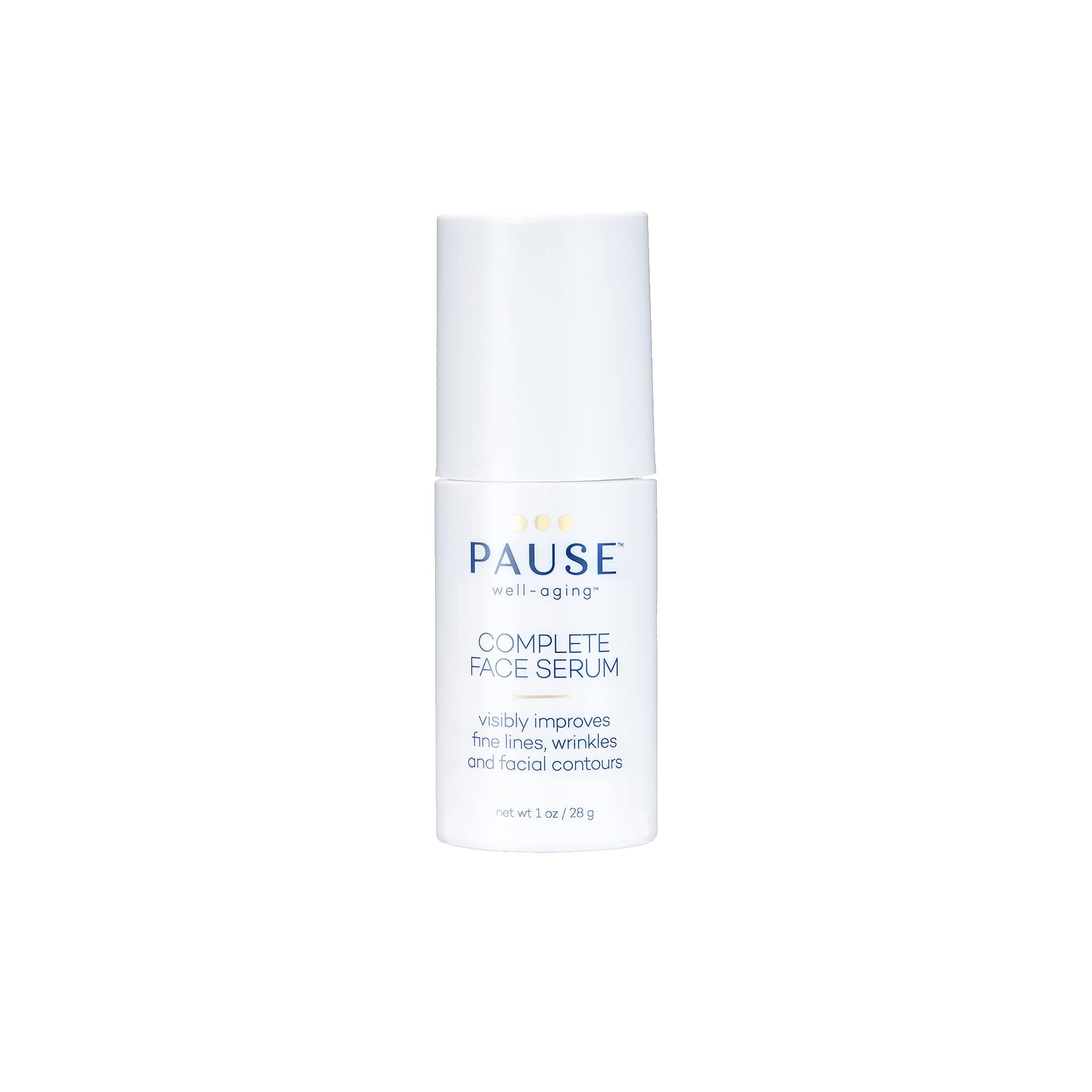 Pause Complete Face Serum | Hydrating Serum Helps Tone & Tighten During the Stages of Menopause, Visibly Improves Fine Lines & Wrinkles, Increases ...