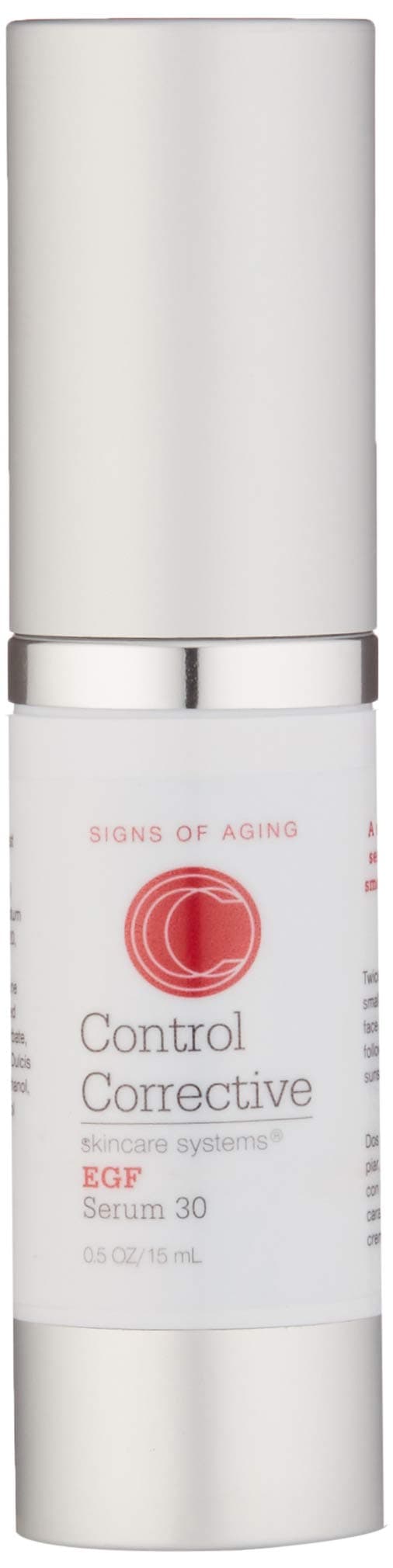 Control Corrective EGF Serum 30| Five Essential Growth Factors, Boost Skin's Production of Collagen| Tones & Clarifies Complexion | Fights Sign...