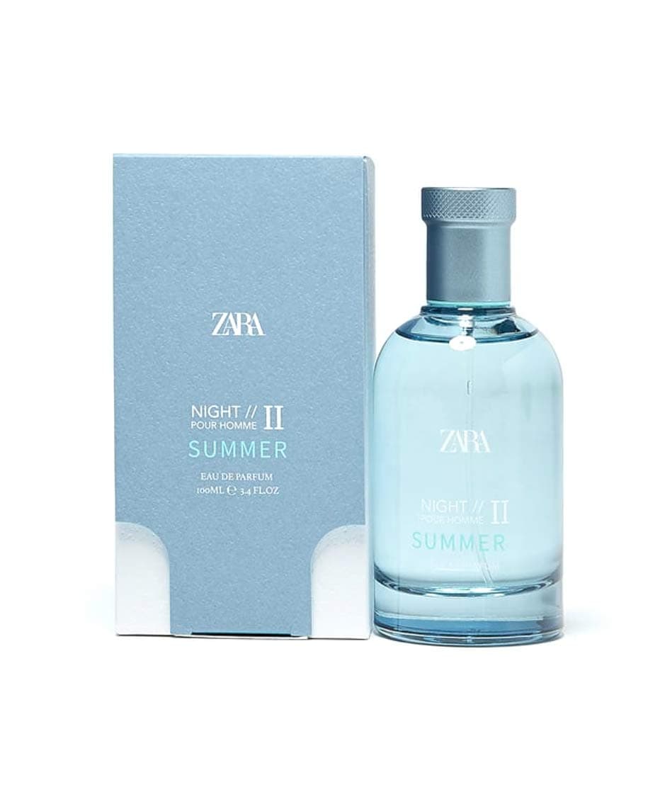 ZARA NIGHT POUR HOMME II SUMMER EDP 100 ML (3.4 FL. OZ). Aromatic Eau De Parfum