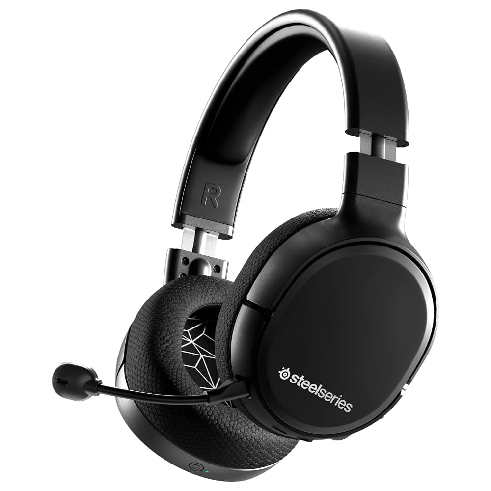 SteelSeries Arctis 1 Wireless - Wireless Gaming Headset - USB-C Wireless - Detachable Clearcast Microphone - for PC, PS5, PS4, Nintendo Switch, And...
